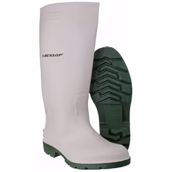 Dunlop Mens Pricemastor 380BV Wellington Boots - 44 EUR, White/Green - Additional view 4