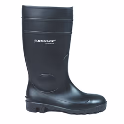 Dunlop 142PP Unisex Safety Wellington Boots - UK Size 7, Black