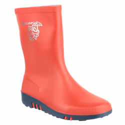 Dunlop Childrens Unisex Mini Elephant Wellington Boots - 24 EUR, Red/Blue