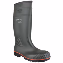 Dunlop Mens Acifort Heavy Duty Full Safety Wellies - 7 UK, Green - Additional view 4