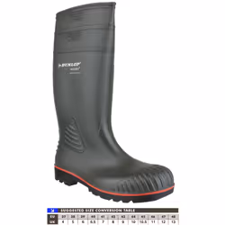 Dunlop A442631 Actifort Heavy Duty Safety Wellington / Mens Boots / Safety Wellingtons - 46 EUR, Green - Additional view 6