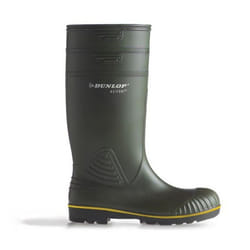 Dunlop Mens Acifort Heavy Duty Wellies - 8 UK, Green