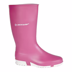 Dunlop Ladies/Womens Sport Youths Pull-On Wellingtons Boots - 32 EU, Pink