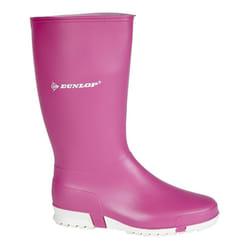 Dunlop Ladies/Womens Sport Youths Pull-On Wellingtons Boots - 32 EU, Pink