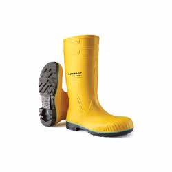Dunlop - ACIFORT HEAVY DUTY Safety Wellington Boot YELLOW GREEN