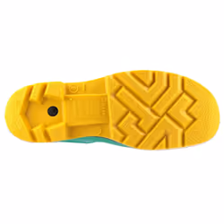 Dunlop: Green/Black/Yellow Acifort HazGuard Safety Wellington 12 - 12