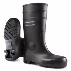 Dunlop Aston Safety Black Wellington 05