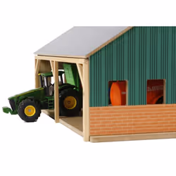 Kids Globe Farm Shed for Toy Tractors 1:50 Kids Childs Toy Figure Playset - Additional view 4