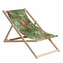 MADISON CHILO268 beach chair Green Cotton, Polyester
