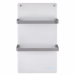 Eurom Sani 400 WiFi, Infrared electric space heater, 1.7 m, IP24, Indoor, Wall, Stainless steel, White