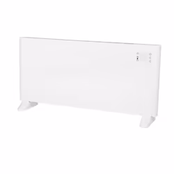 Eurom Alutherm 2000 WiFi, Fan electric space heater, Aluminium, IP24, Indoor, Floor, Wall, White