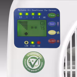 Eurom AC2401 Split mobile air conditioner Black, White