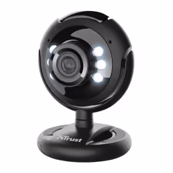 Trust SpotLight Pro, 1.3 MP, 640 x 480 pixels, VGA, 30 fps, USB 2.0, Black
