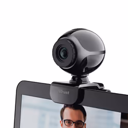 Trust Exis webcam 0.3 MP 640 x 480 pixels USB 2.0 Black - Additional view 4