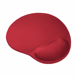 Trust 20429, Red, Monochromatic, Gel, Microfibre, Wrist rest