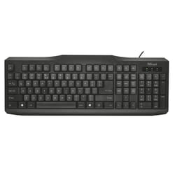 Trust ClassicLine UK keyboard Universal USB QWERTY UK English Black