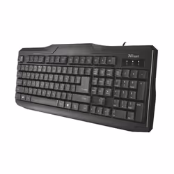 Trust ClassicLine UK keyboard Universal USB QWERTY UK English Black