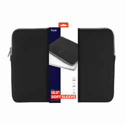 Trust 21251 laptop case 33.8 cm (13.3") Sleeve case Black - Additional view 5