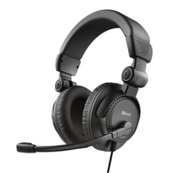 Trust Como Headset Wired Head-band Calls/Music Black