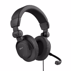 Trust Como Headset Wired Head-band Calls/Music Black