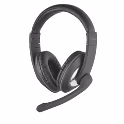 Trust 21662, Wired, Calls/Music, 50 - 20000 Hz, 212 g, Headset, Black