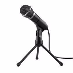 Trust 21671, PC microphone, Wired, 3.5 mm (1/8"), Black, 2.5 m, 147 g