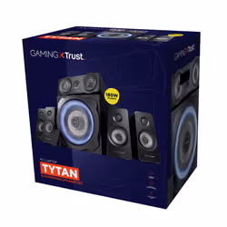 Trust GXT 658 Tytan 5.1 speaker set 90 W Universal Black 5.1 channels - Additional view 6