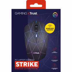 Trust GXT 117 Strike mouse Gaming Ambidextrous RF Wireless 1400 DPI - Additional view 6