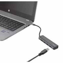 Trust 23328 interface hub USB 3.2 Gen 1 (3.1 Gen 1) Type-A 5000 Mbit/s Grey - Additional view 3