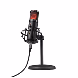 Trust GXT 256 Exxo, PC microphone, 130 dB, 30 - 18000 Hz, 32 Ω, 16 bit, 48 kHz