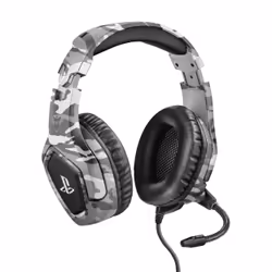 Trust GXT 488 Forze PS4, Wired, Gaming, 20 - 20000 Hz, 300 g, Headset, Black, Grey