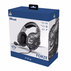 Trust GXT 488 Forze PS4 Headset Wired Head-band Gaming Black, Grey - Additional view 7