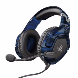 Trust GXT 488 Forze PS4 Headset Wired Head-band Gaming Black, Blue