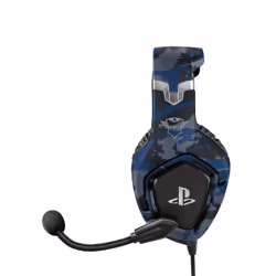 Trust GXT 488 Forze PS4 Headset Wired Head-band Gaming Black, Blue - Additional view 5