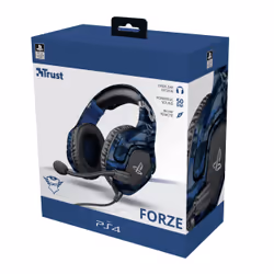 Trust GXT 488 Forze PS4 Headset Wired Head-band Gaming Black, Blue - Additional view 7