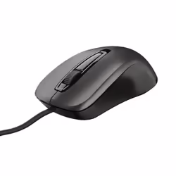 Trust Carve, Ambidextrous, Optical, USB Type-A, 1200 DPI, Black