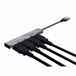 Trust Halyx USB 2.0 480 Mbit/s Aluminium