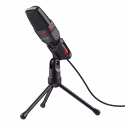 Trust GXT 212, PC microphone, 50 - 16000 Hz, Omnidirectional, Wired, USB/3.5 mm, Black, Red