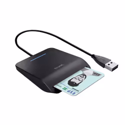 Trust Primo smart card reader Indoor USB CardBus+USB 2.0 Black - Additional view 2