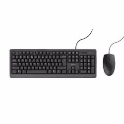 Trust TKM-250 keyboard Mouse included Universal USB QWERTY UK English Black - Additional view 4