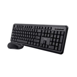 Trust TKM-350 keyboard Mouse included Universal RF Wireless Black