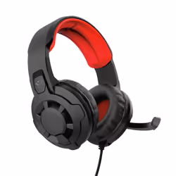 Trust GXT 411 Radius Headset Wired Head-band Gaming Black, Red