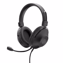 Trust Ozo, Wired, Calls/Music, 20 - 20000 Hz, 235 g, Headset, Black