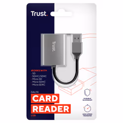 Trust Dalyx card reader USB 3.2 Gen 1 (3.1 Gen 1) Aluminium - Additional view 6