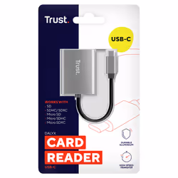 Trust 24136 card reader USB 3.2 Gen 1 (3.1 Gen 1) Type-C Aluminium - Additional view 5