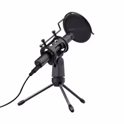 Trust GXT 241 Velica Black PC microphone