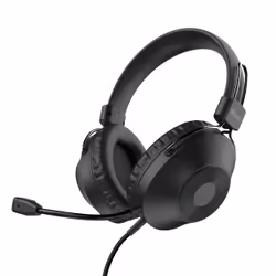 Trust HS-250 Headset Wired Head-band Calls/Music Black