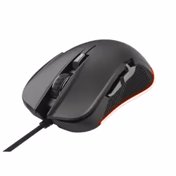 Trust GXT 922 YBAR, Right-hand, Mechanical, USB Type-A, 7200 DPI, Black