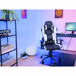 Trust GXT 708W Resto Universal gaming chair Black, White - Additional view 7