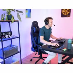 Trust GXT 708B Resto Universal gaming chair Black, Blue - Additional view 6